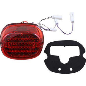 Custom Dynamics Low Profile Led Taillight With Integrated Auxiliary Turn Signals