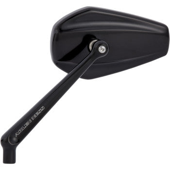Arlen Ness Mini Stocker Forged Mirror - Black - Right
