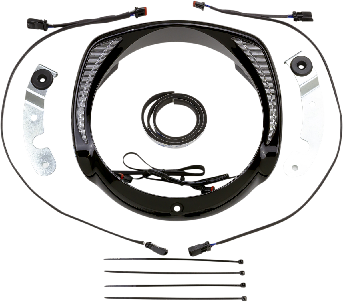 Ciro Fang® Headlight Bezel - Black |