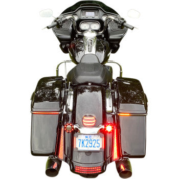 Custom Dynamics Led Low-Profile Bagz™ Accent Saddlebag Lights (Select '14-'23 Fl Models)