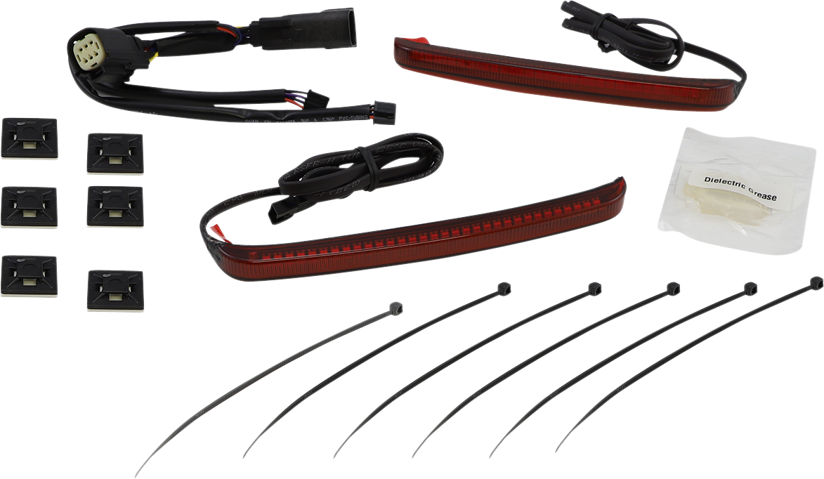 Ciro Bag Blades® Accent Lights Red Turn Signals |