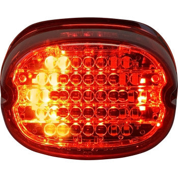 Custom Dynamics Low Profile Led Taillight With Integrated Auxiliary Turn Signals