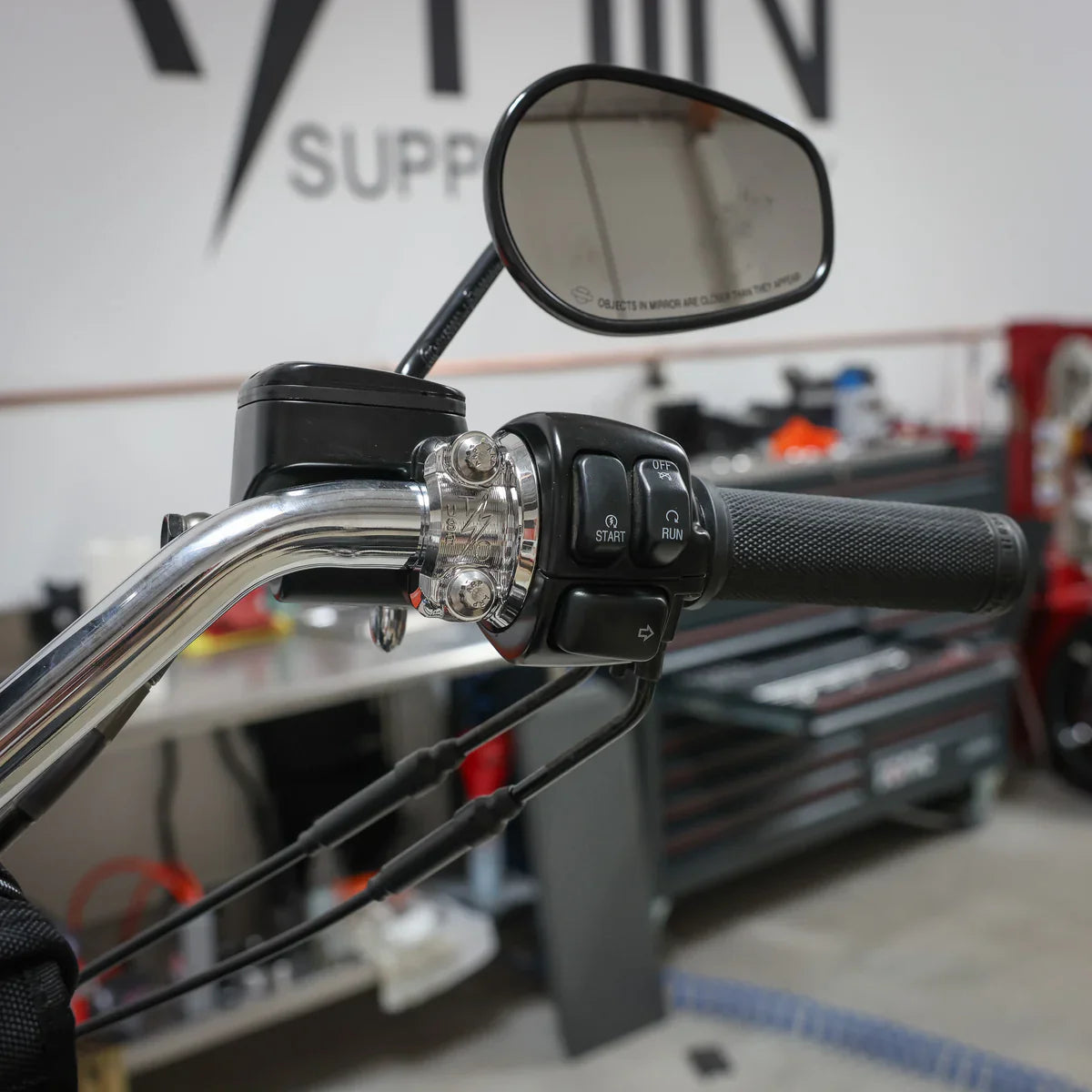 Thrashin Supply Speedway Clutch / Brake Perch Clamp - Chrome