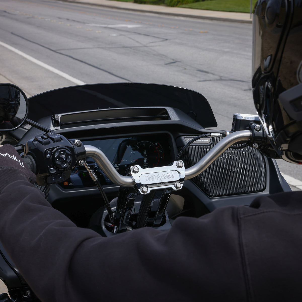 Thrashin Supply 2024-2025 Flh / Fltrx High Bend Bars - Stainless