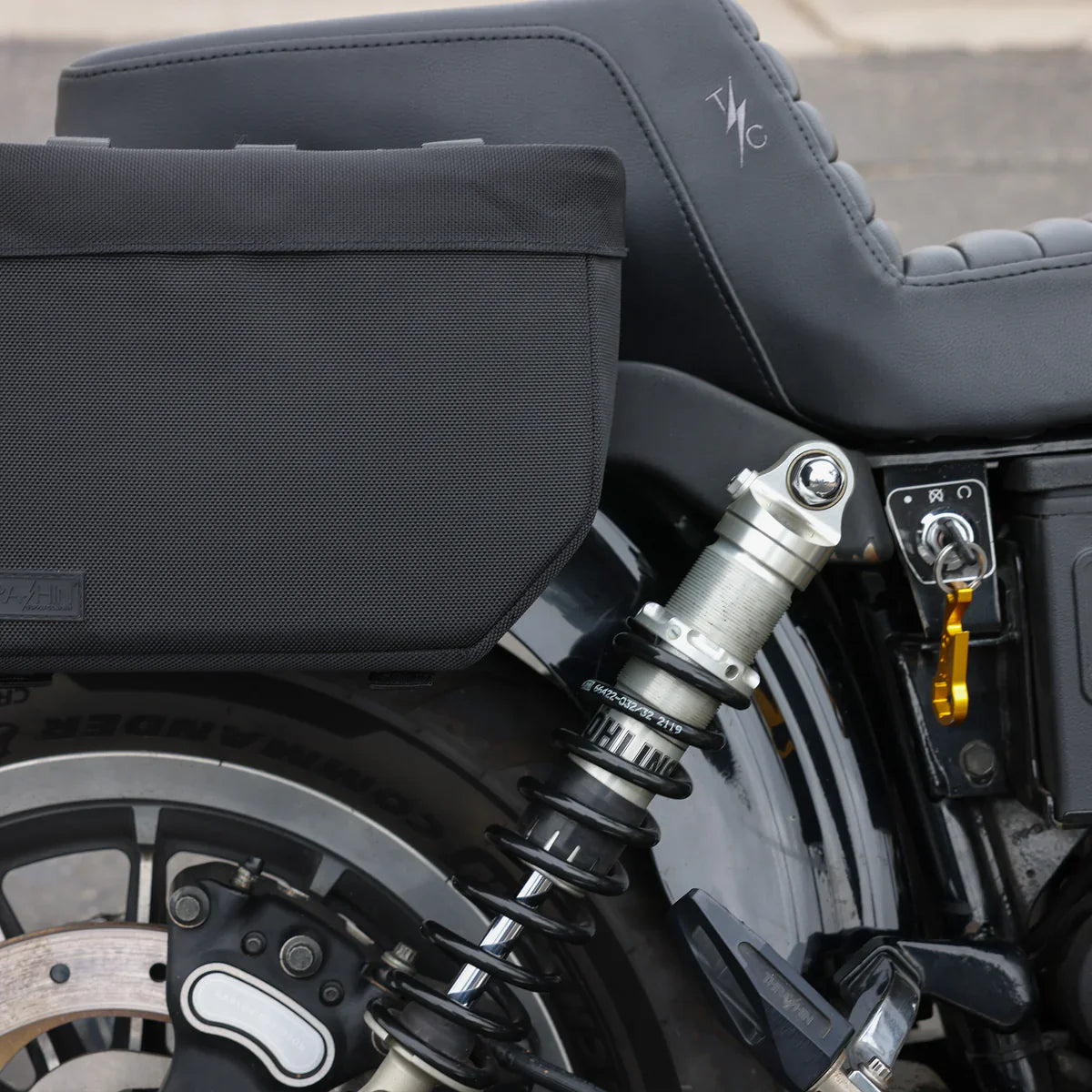 Thrashin Supply Essential Base Saddlebags | 10 Liters