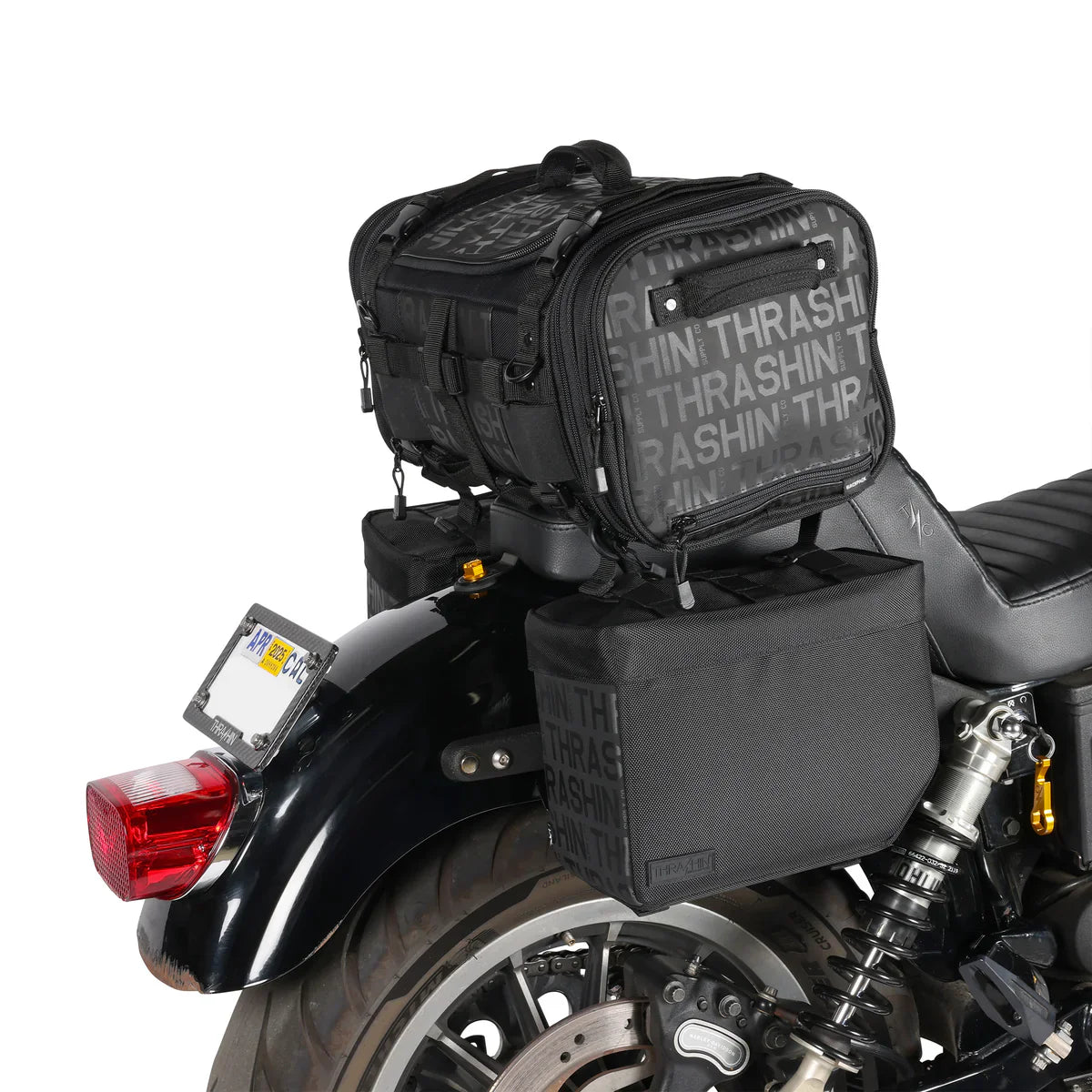 Thrashin Supply Essential Base Saddlebags | 10 Liters