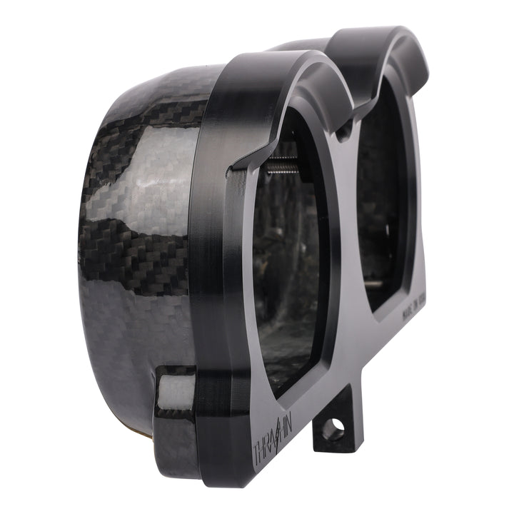 Thrashin Supply Road Glide Gauge Relocation - Black
