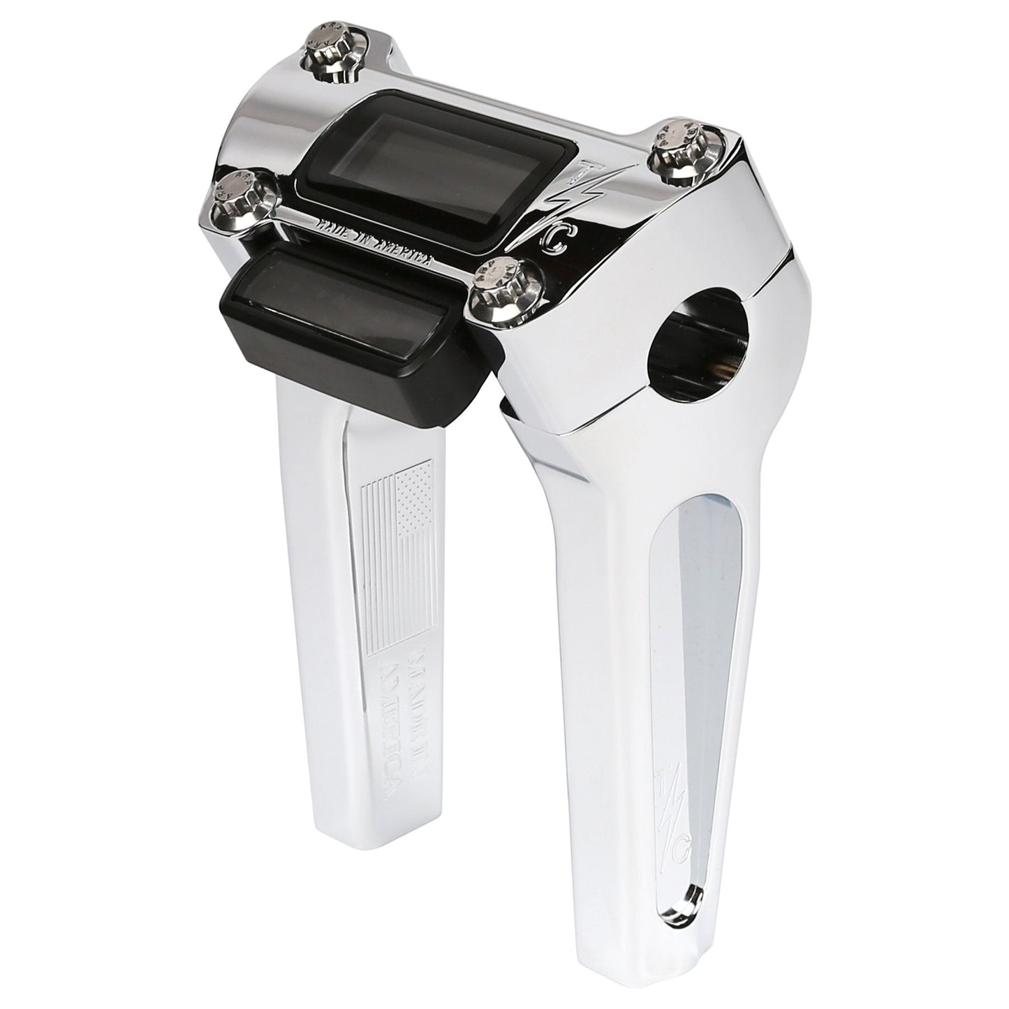 Thrashin Supply 6" Straight Thrashin Risers - Chrome