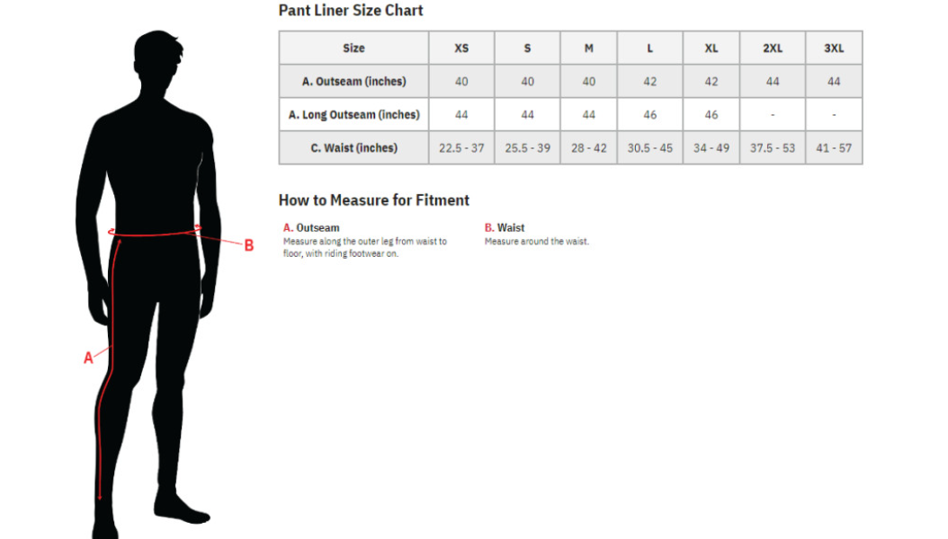 Gerbing Heated Clothing 12V Motorcycle Heated Pant Liner - Black - Mens |