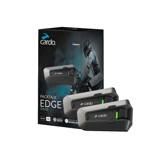 Cardo Systems Packtalk Edge Headset - Duo Pack