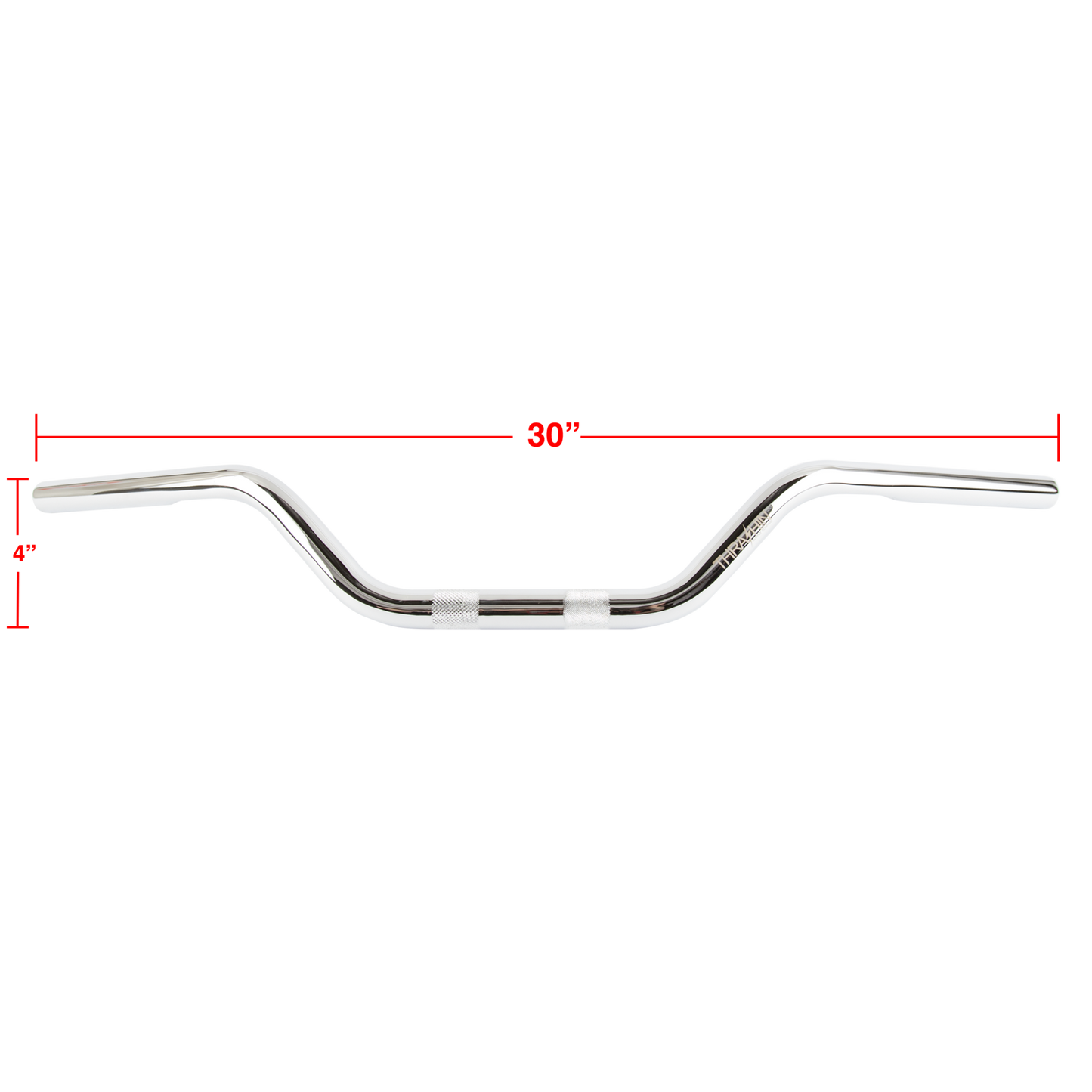 Thrashin Supply Mid Bend Bars - Chrome