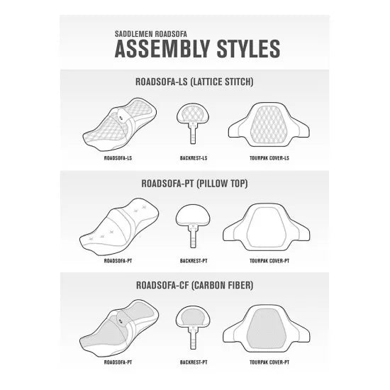 Saddlemen 2024-2025 Road Glide / Street Glide | 2023.5-2025 Cvo Road Glide / Street Glide Roadsofa Ls