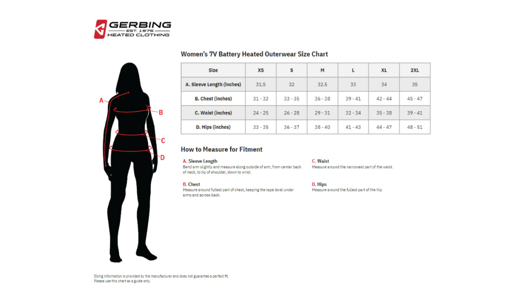 Gerbing Heated Clothing Women'S 7V Torrid Softshell Heated Vest 2.0 - Black |