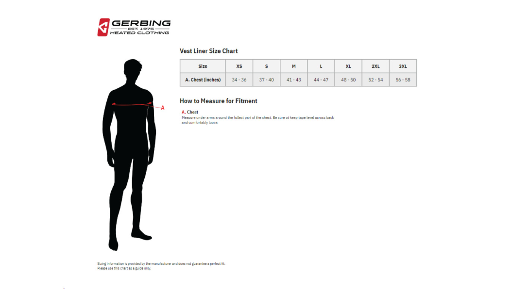 Gerbing Heated Clothing 12V Heated Vest Liner - Black - Unisex |