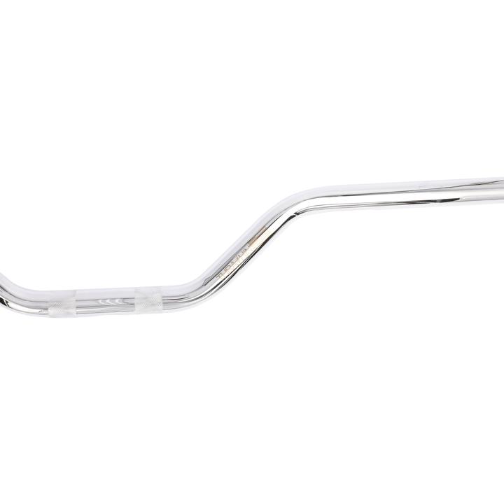 Thrashin Supply Bagger Handlebars & Risers Aggressive Mid Bend Bar - Chrome