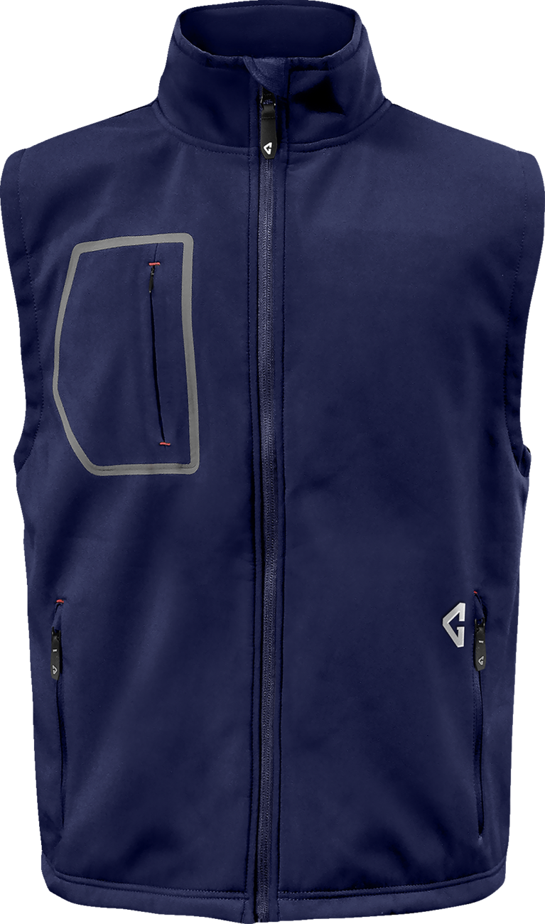 Gerbing Heated Clothing 7V Torrid Softshell Heated Vest 2.0 - Navy - Mens |