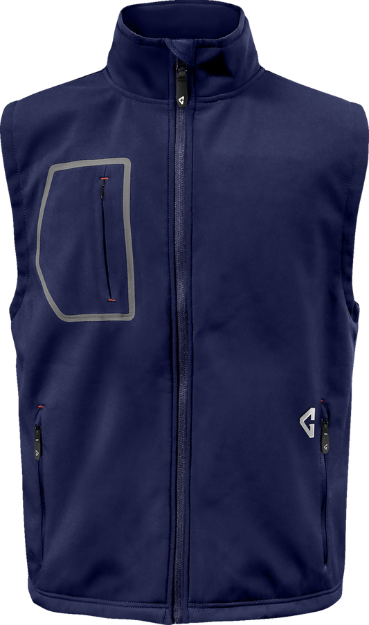 Gerbing Heated Clothing 7V Torrid Softshell Heated Vest 2.0 - Navy - Mens |
