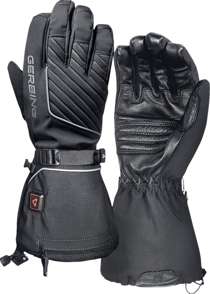 Gerbing Heated Clothing 7V Atlas Ultra-Flex Battery Heated Gloves - Black |