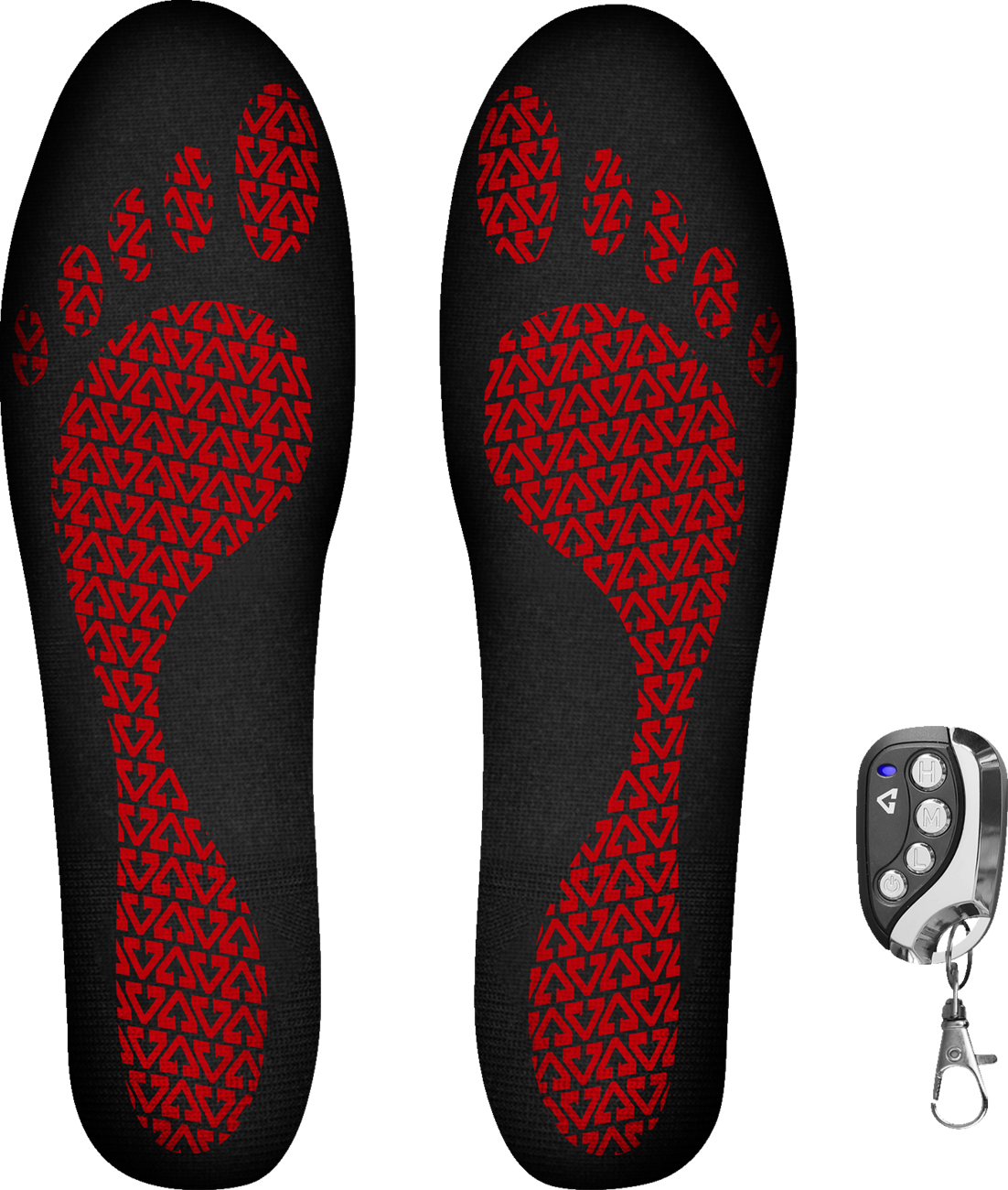 Gerbing Heated Clothing 3V Rechargeable Heated Insoles With Remote |