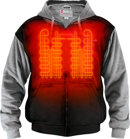 Gerbing Heated Clothing 7V Battery Heated Hoodie - Black - Mens |