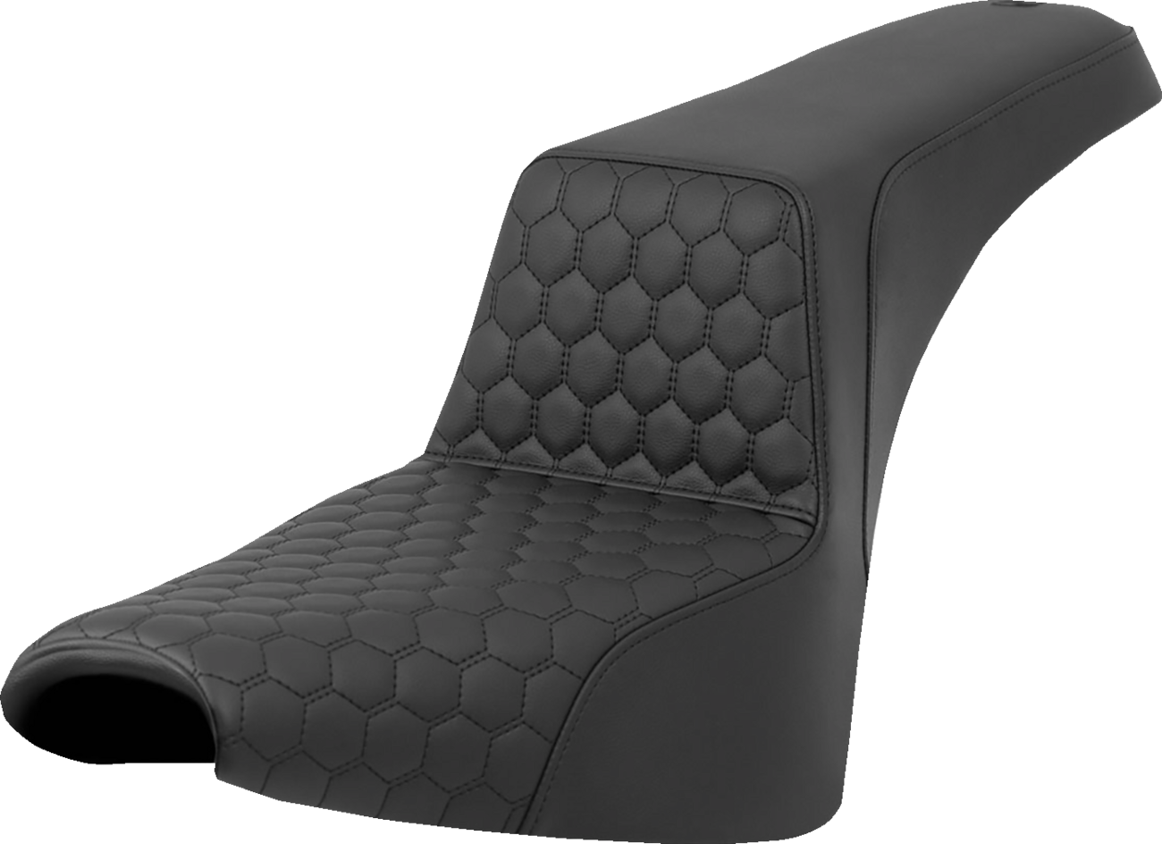 Saddlemen Step-Up Seat - Honeycomb - Fxbb/Fxst '18-'23