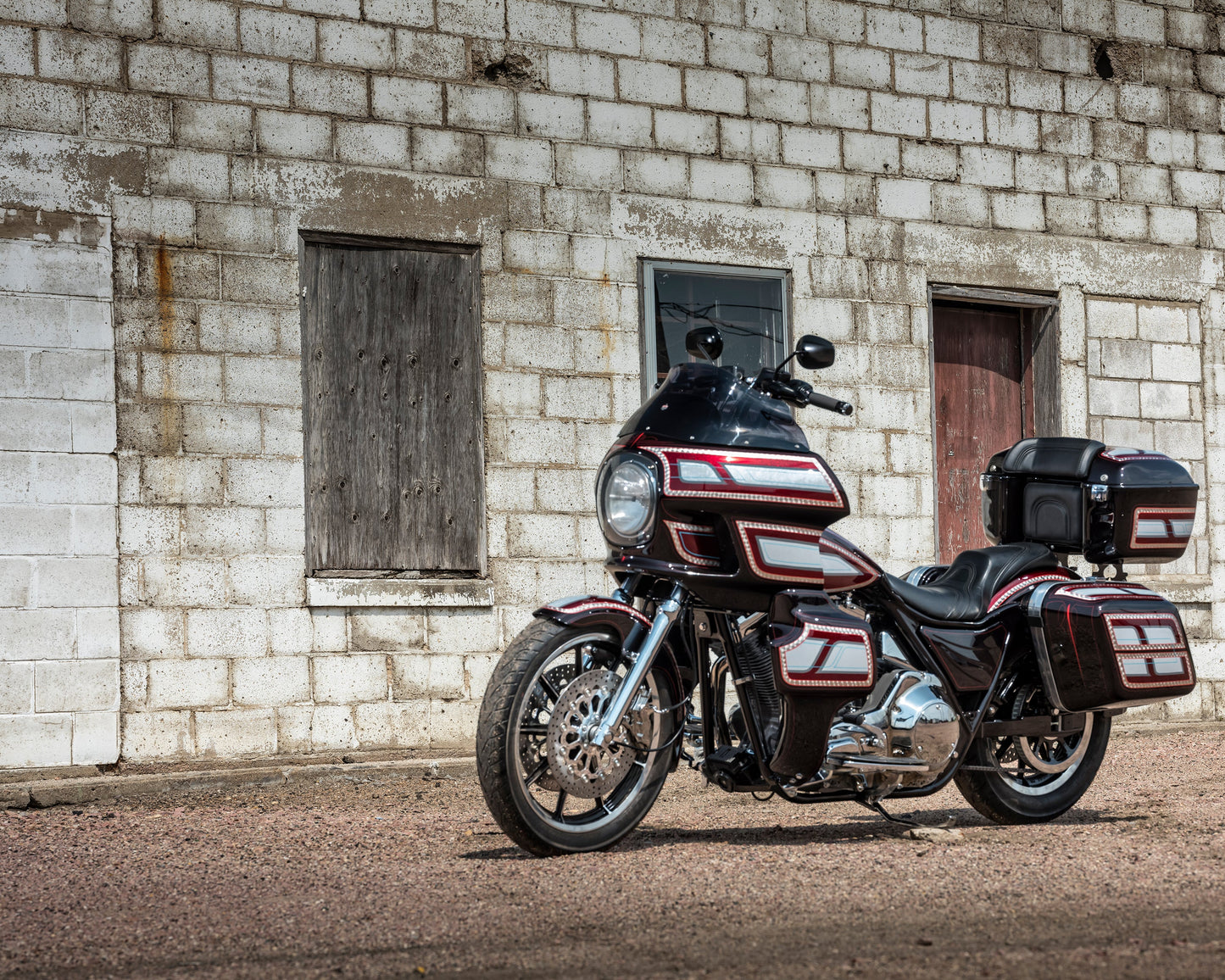 Arlen Ness Big Brake Jagged Floating Rotor Kit - 15" - Fxlr