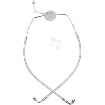 Magnum Designer Series Front Lower Brake Line Kit