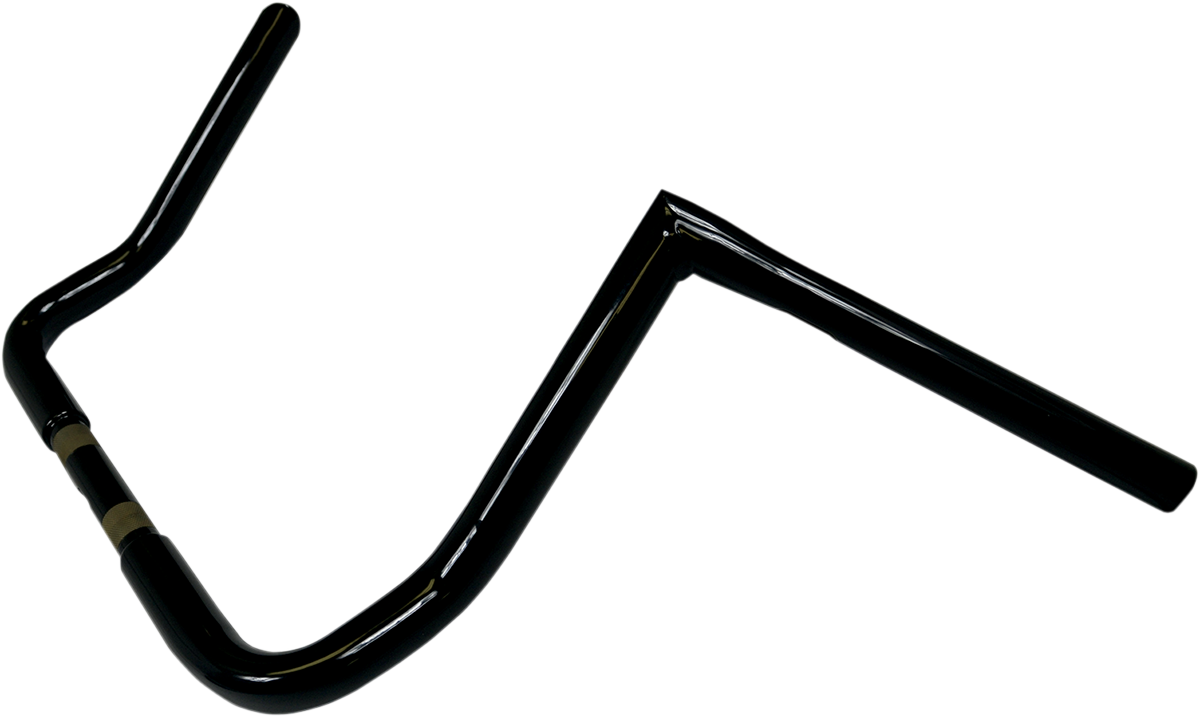 La Choppers 12" Twin Peaks Touring Handlebar - Black