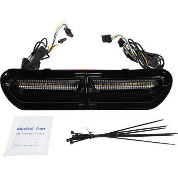 Custom Dynamics Genesis® 4 All-In-One Dynamic Led Batwing Fairing Vent Insert