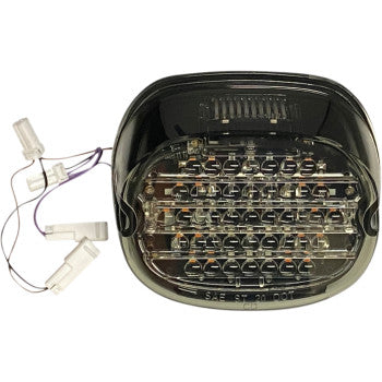 Custom Dynamics Low Profile Led Taillight With Integrated Auxiliary Turn Signals