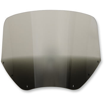 Memphis Shades Roadwarrior Cafe Shield - Black Smoke - 11"