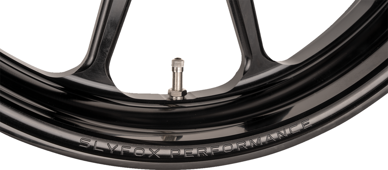 Slyfox Track Pro - Rear - Single Disc/With Abs - Black - 17X6