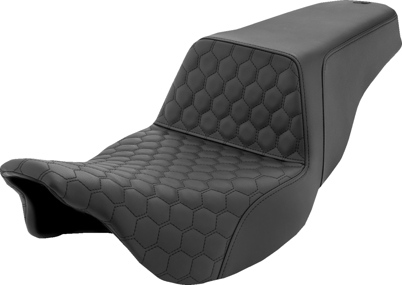 Saddlemen Step-Up Seat - Honeycomb - Fl '08-'23