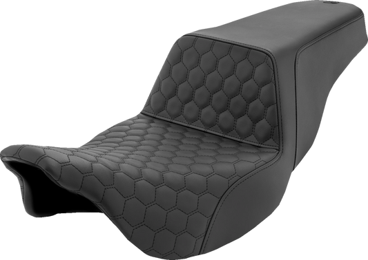 Saddlemen Step-Up Seat - Honeycomb - Fl '08-'23
