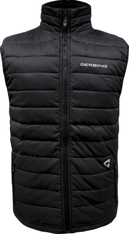 Gerbing Heated Clothing 7V Khione Puffer Heated Vest 2.0 - Black - Mens |