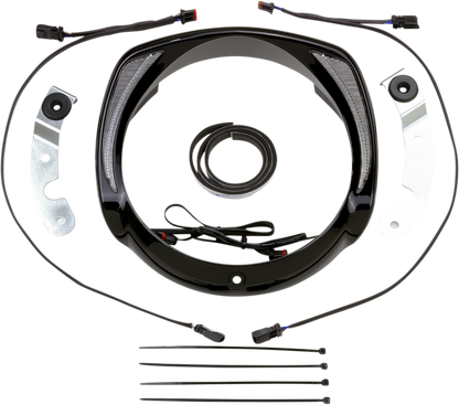 Ciro Fang® Headlight Bezel - Black |