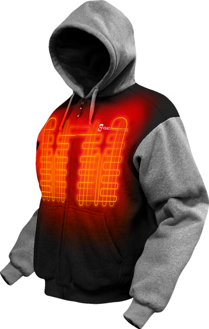 Gerbing Heated Clothing 7V Battery Heated Hoodie - Black - Mens |