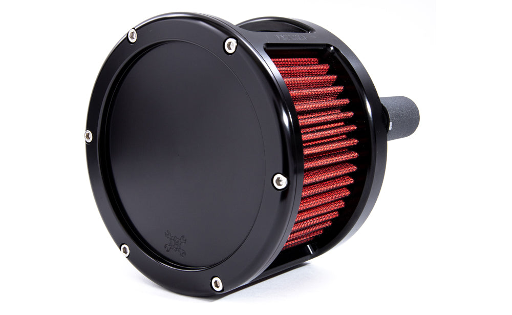 Feuling Parts Air Cleaner - Ba Race Series - Solid Cover - Red Filter - M8