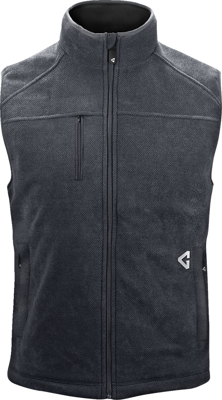Gerbing Heated Clothing 7V Thermite Fleece Heated Vest 2.0 - Gray - Mens |
