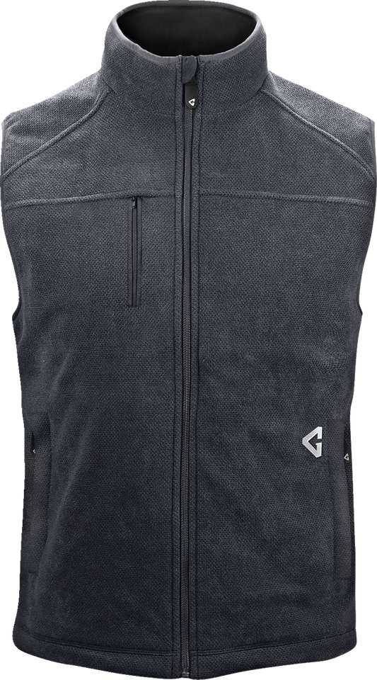 Gerbing Heated Clothing 7V Thermite Fleece Heated Vest 2.0 - Gray - Mens |