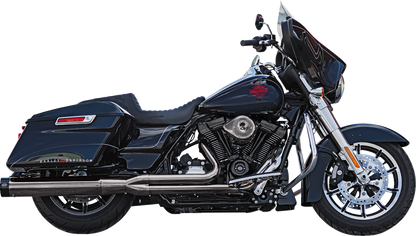 S&S Cycle 2-Into-1 Lava Chrome Sidewinder® Exhaust System - 49-State