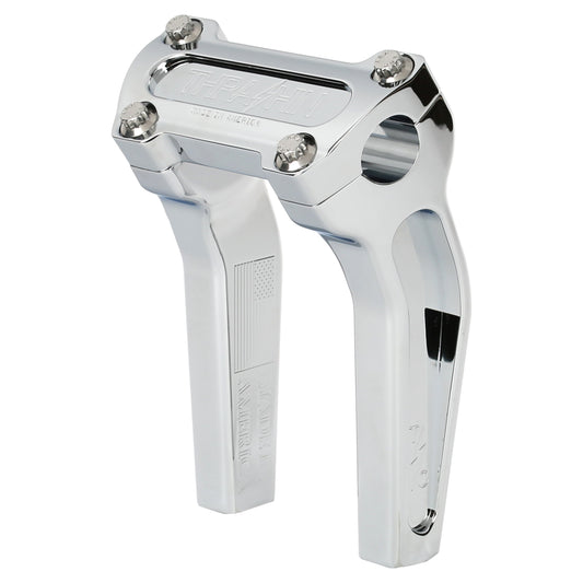 Thrashin Supply 6.5" Pull Back Thrashin Risers - Chrome
