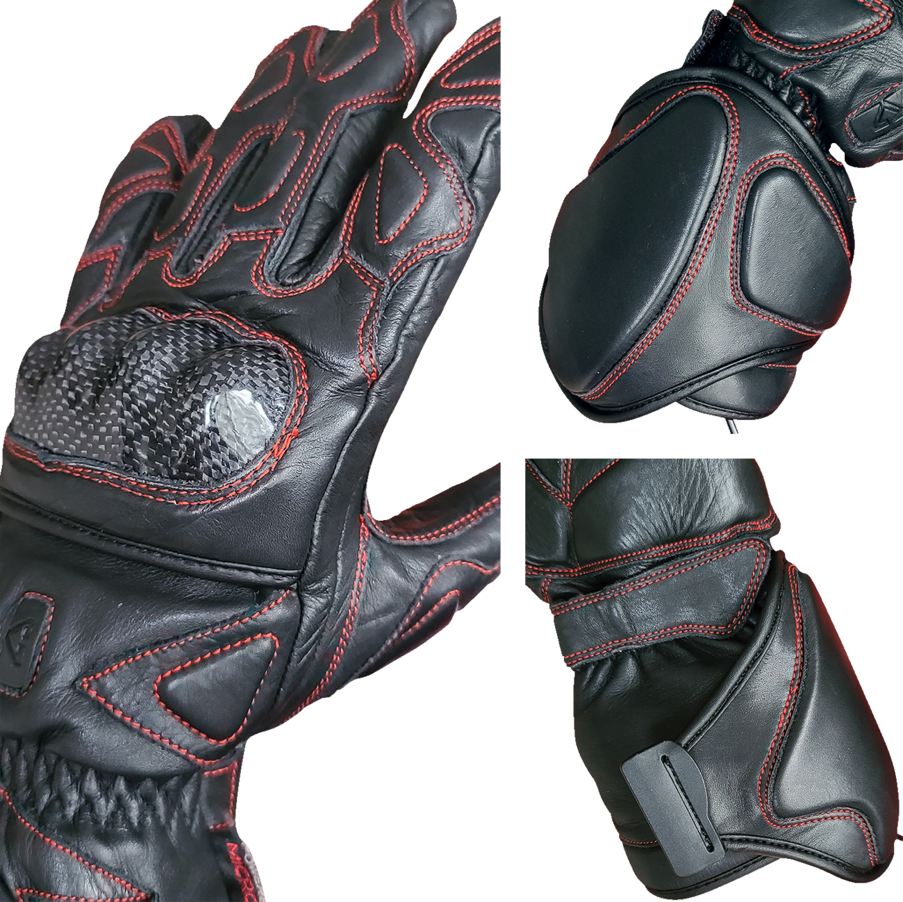 Gerbing Heated Clothing 12V Extreme Hard Knuckle Heated Gloves - Black |