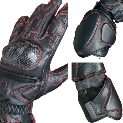 Gerbing Heated Clothing 12V Extreme Hard Knuckle Heated Gloves - Black |