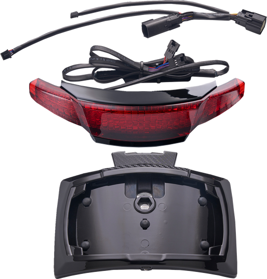Ciro Latitude Tail Light & License Plate Holder With Lightstrike™ |