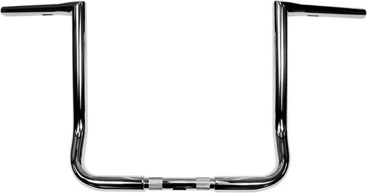 La Choppers 14" Twin Peaks Touring Handlebar - Chrome