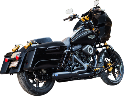 S&S Cycle 2-Into-1 Qualifier Exhaust System - 50-State - Black