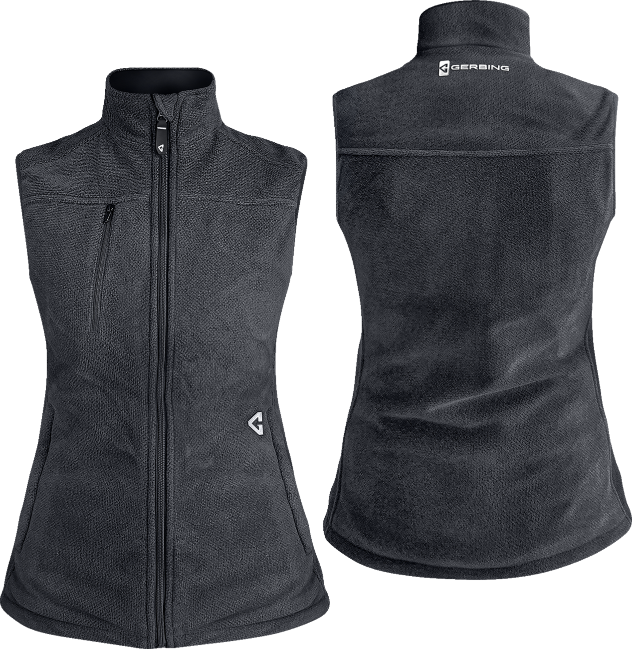 Gerbing Heated Clothing Women'S 7V Thermite Heated Fleece Vest 2.0 - Gray |