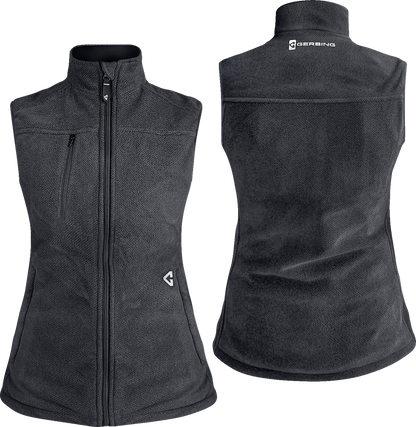 Gerbing Heated Clothing Women'S 7V Thermite Heated Fleece Vest 2.0 - Gray |