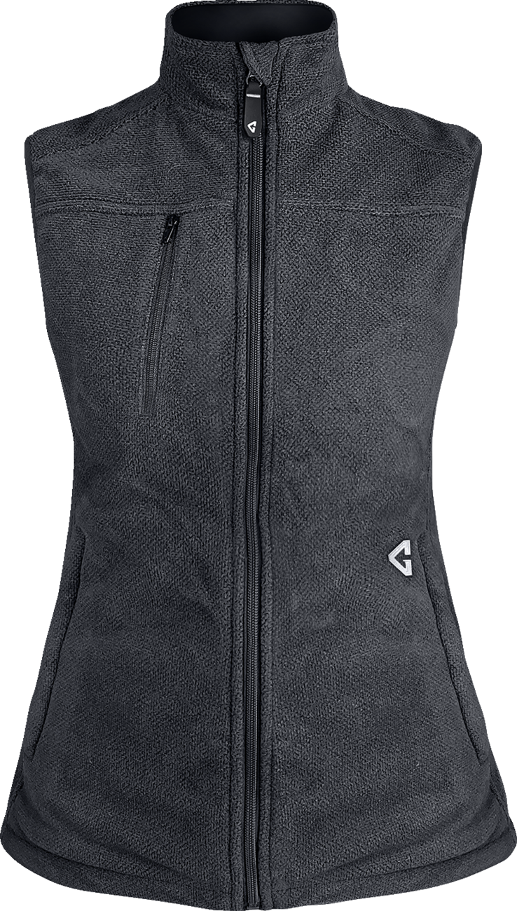 Gerbing Heated Clothing Women'S 7V Thermite Heated Fleece Vest 2.0 - Gray |